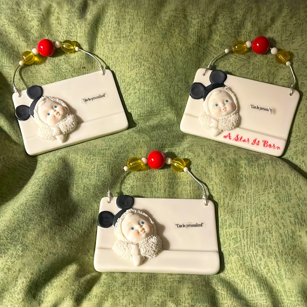 Snowbabies Guest Collection. Mickey/Disney